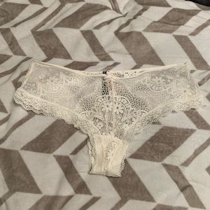 Victoria’s Secret White Lace Panties NWT